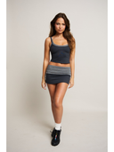 DOUBLE LAYER SKIRT