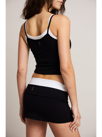 DOUBLE LAYER SKIRT