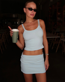 DOUBLE LAYER SKIRT