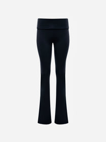 black leggings on a white background - front