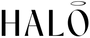 Logo with the word 'HALÓ' on a white background